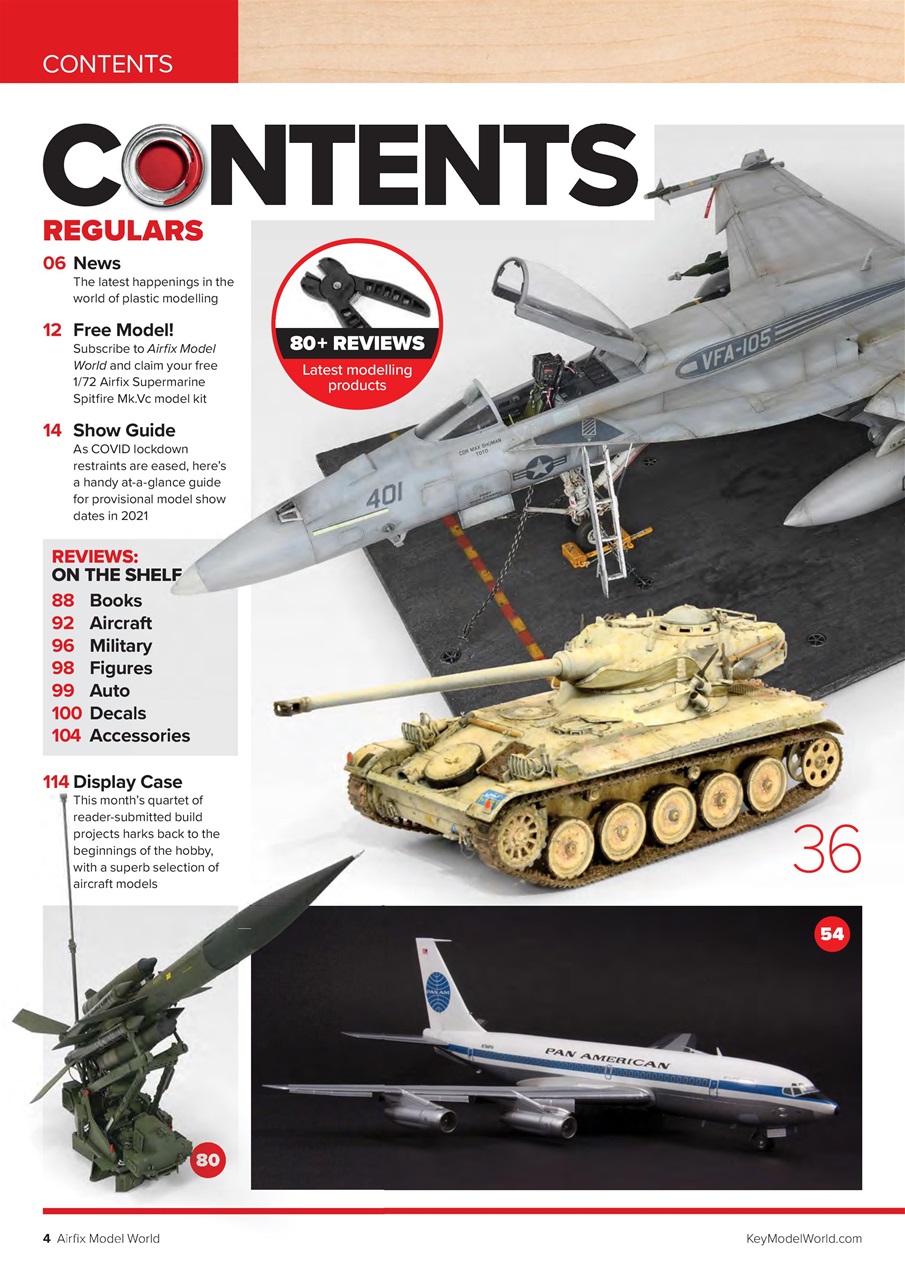 Airfix Model World Preview Pages