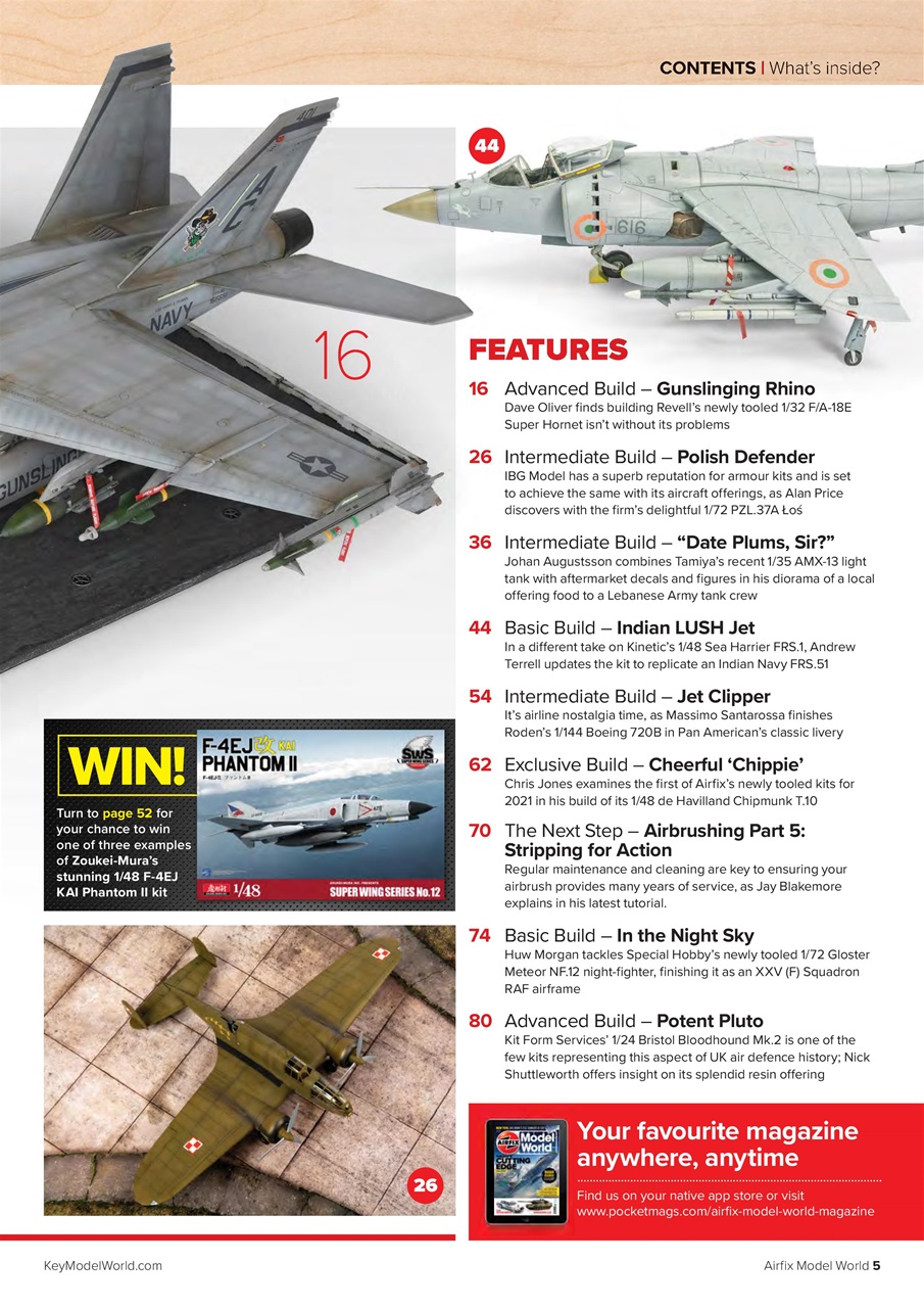 Airfix Model World Preview Pages