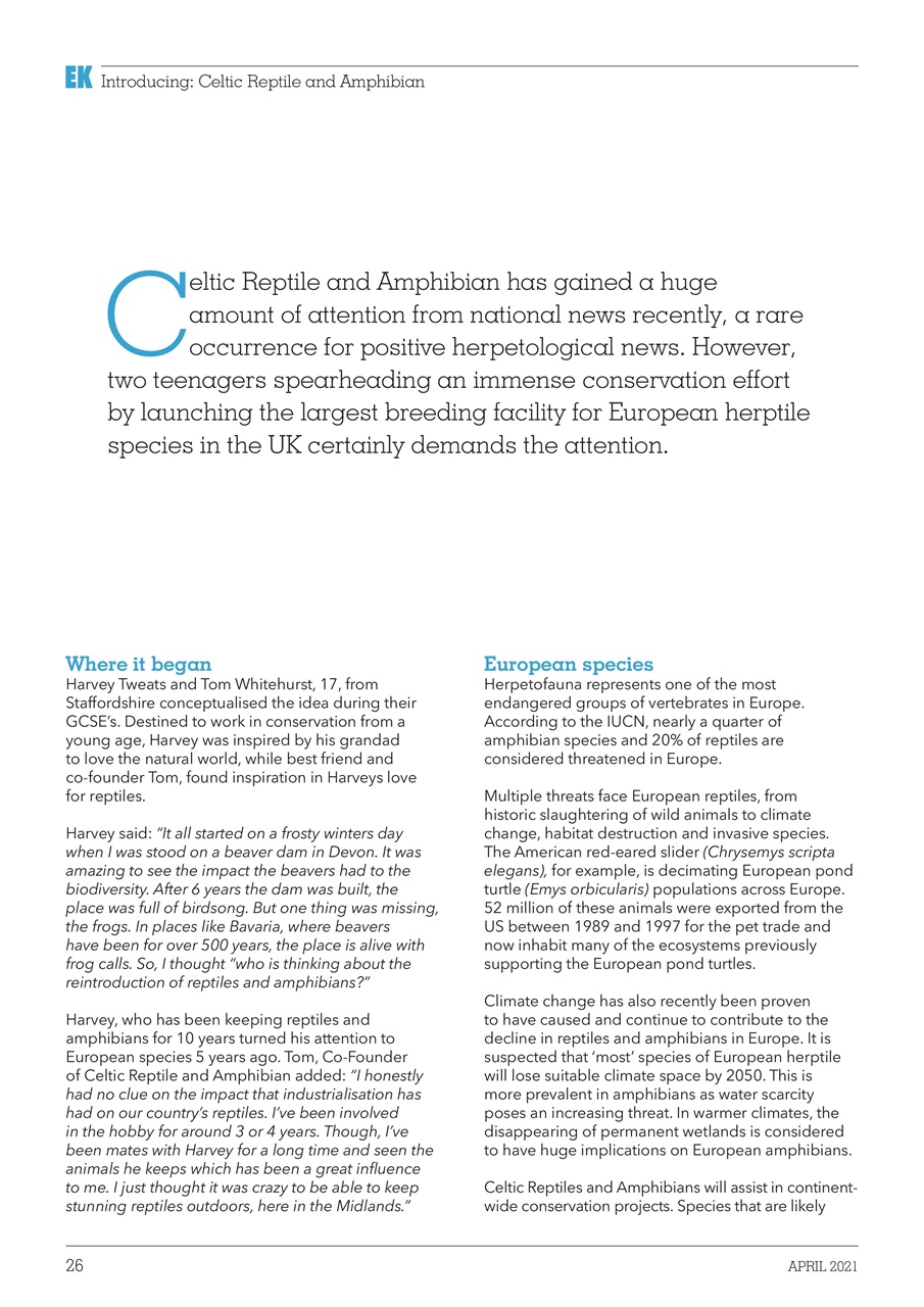 Exotics Keeper Preview Pages