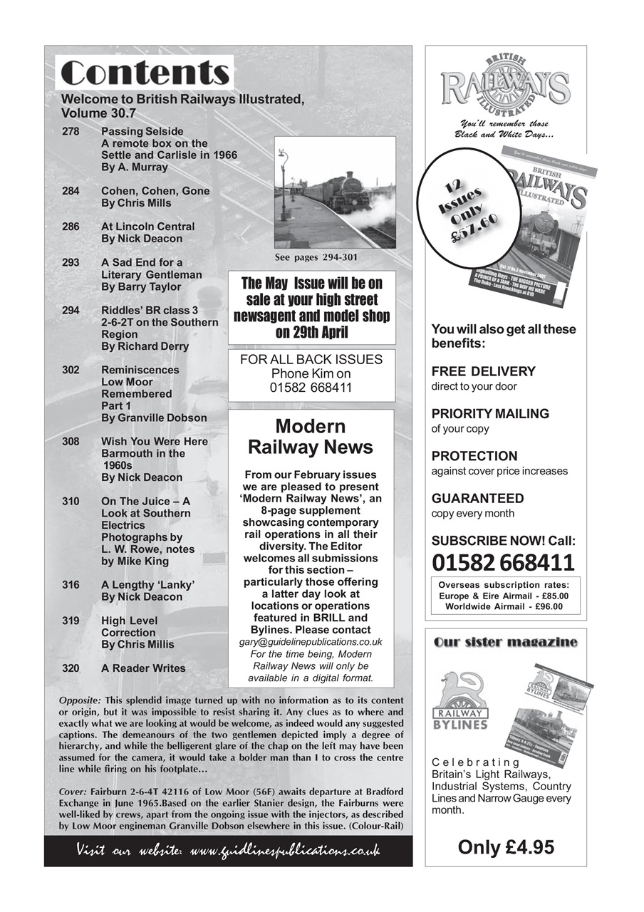 British Railways Illustrated Preview Pages