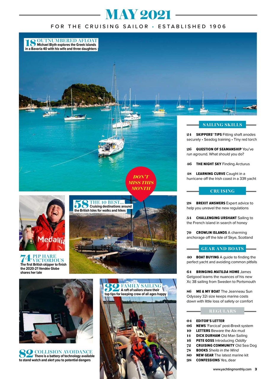 Yachting Monthly Preview Pages