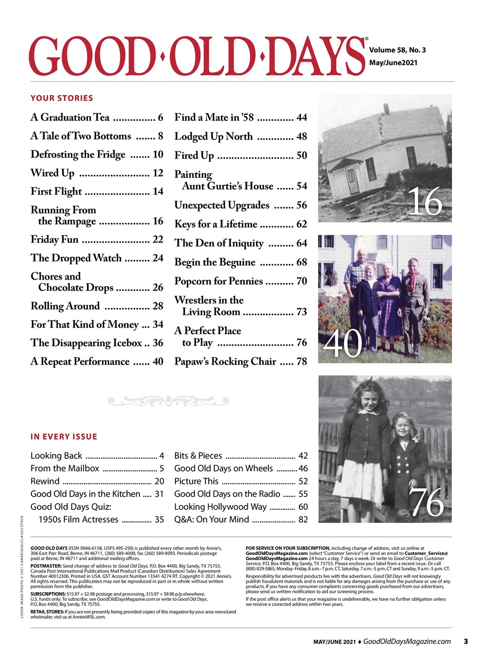 Good Old Days Preview Pages