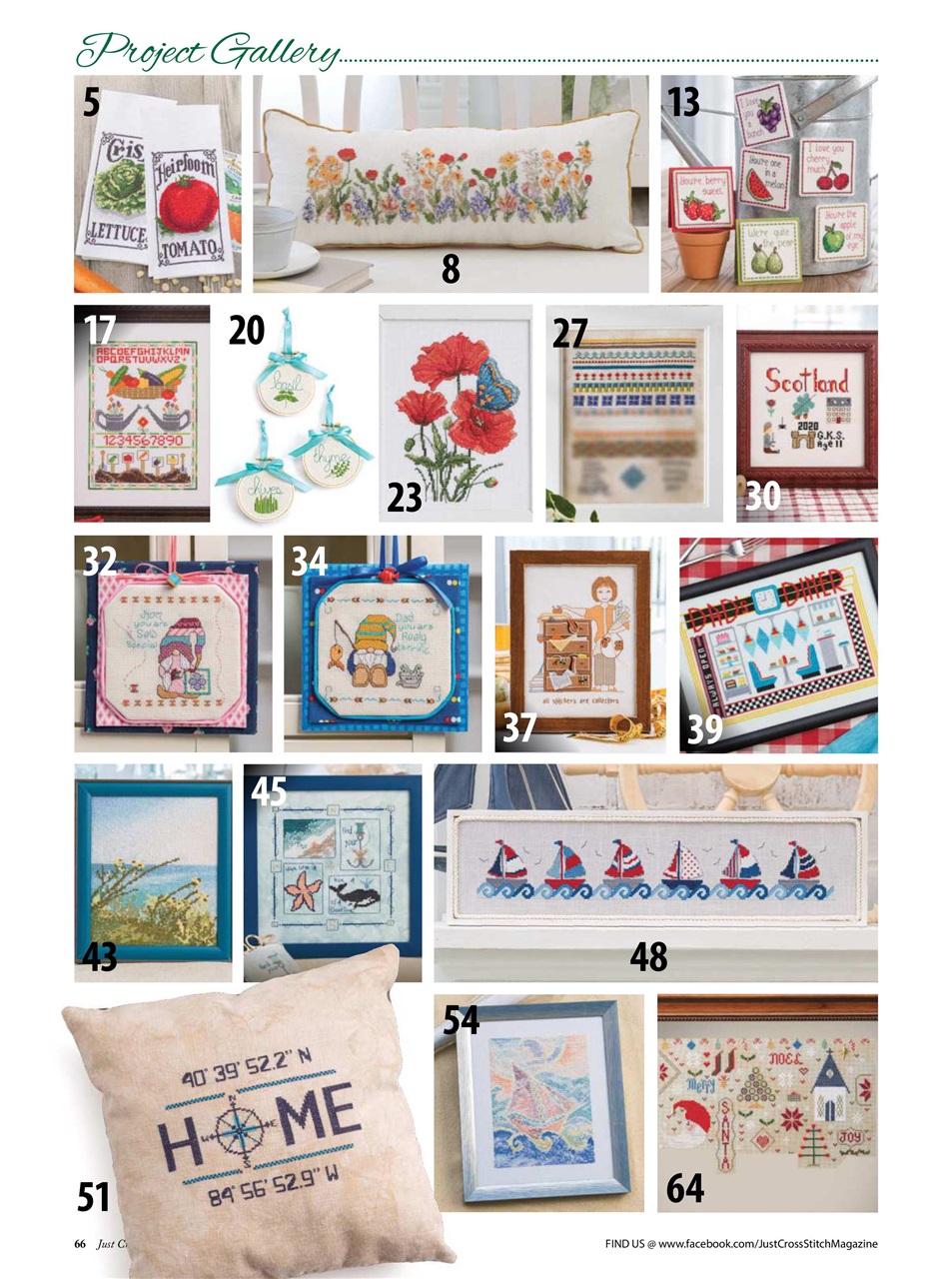 Just CrossStitch Preview Pages