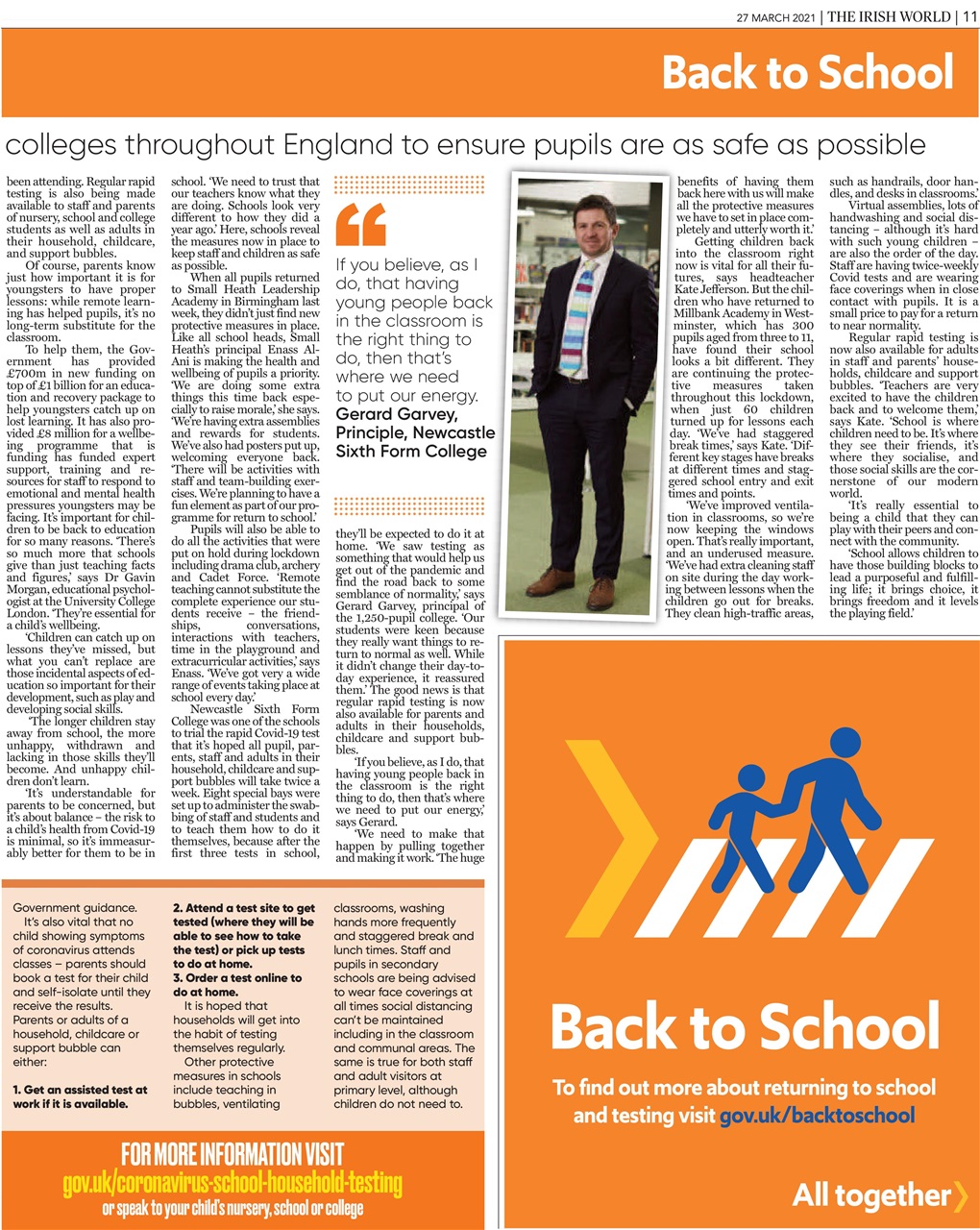 Irish World Preview Pages