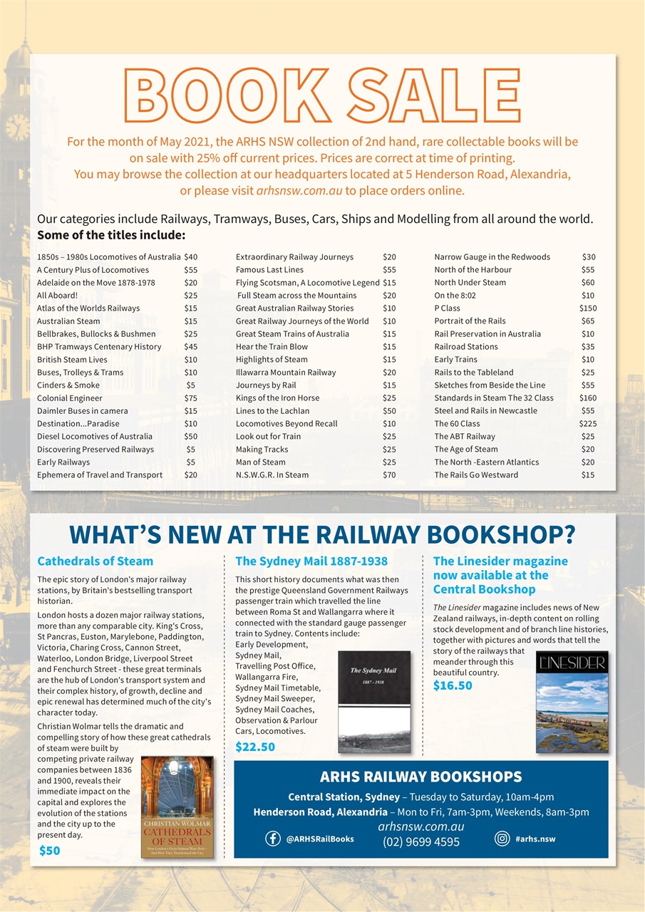 Australian Railway History Preview Pages