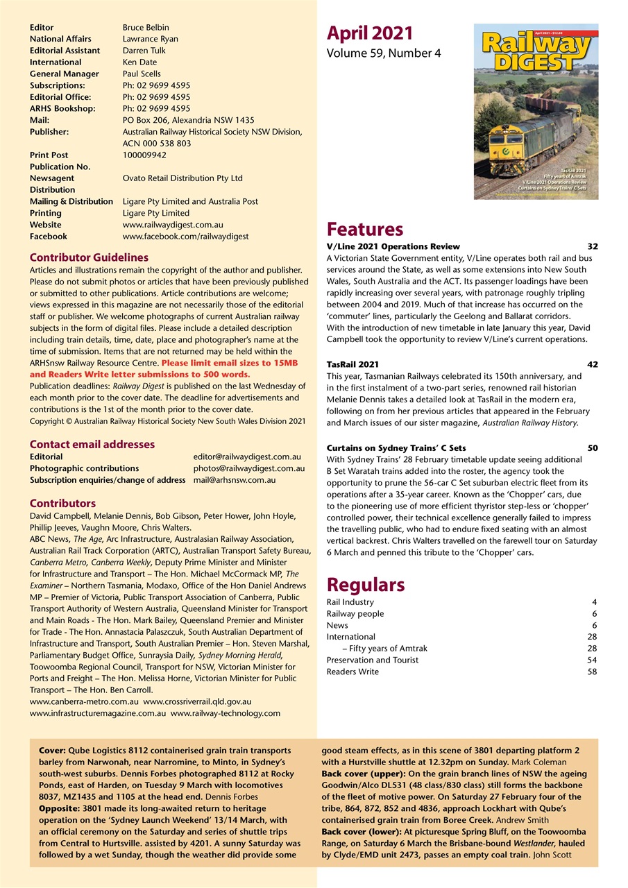 Railway Digest Preview Pages