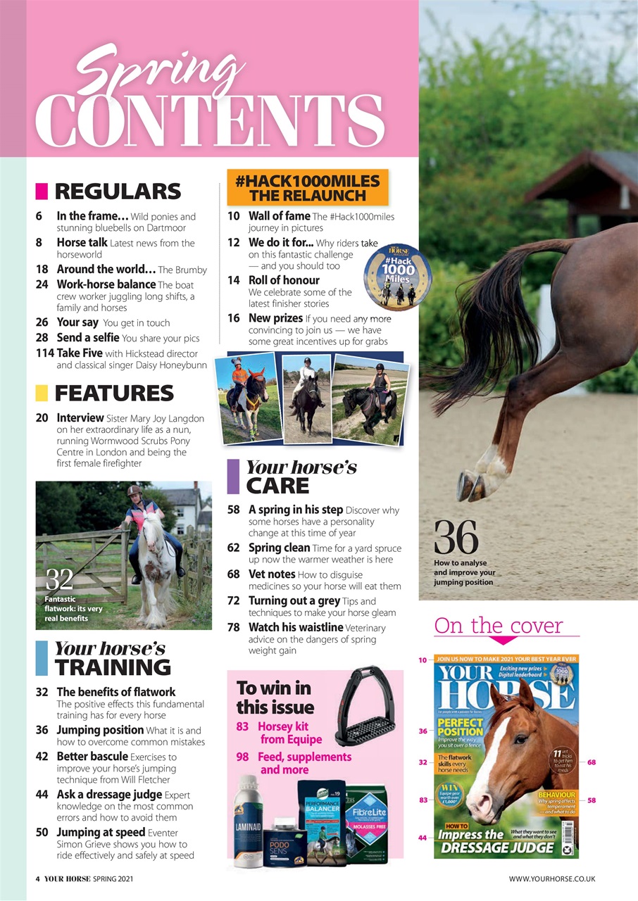 Your Horse Preview Pages