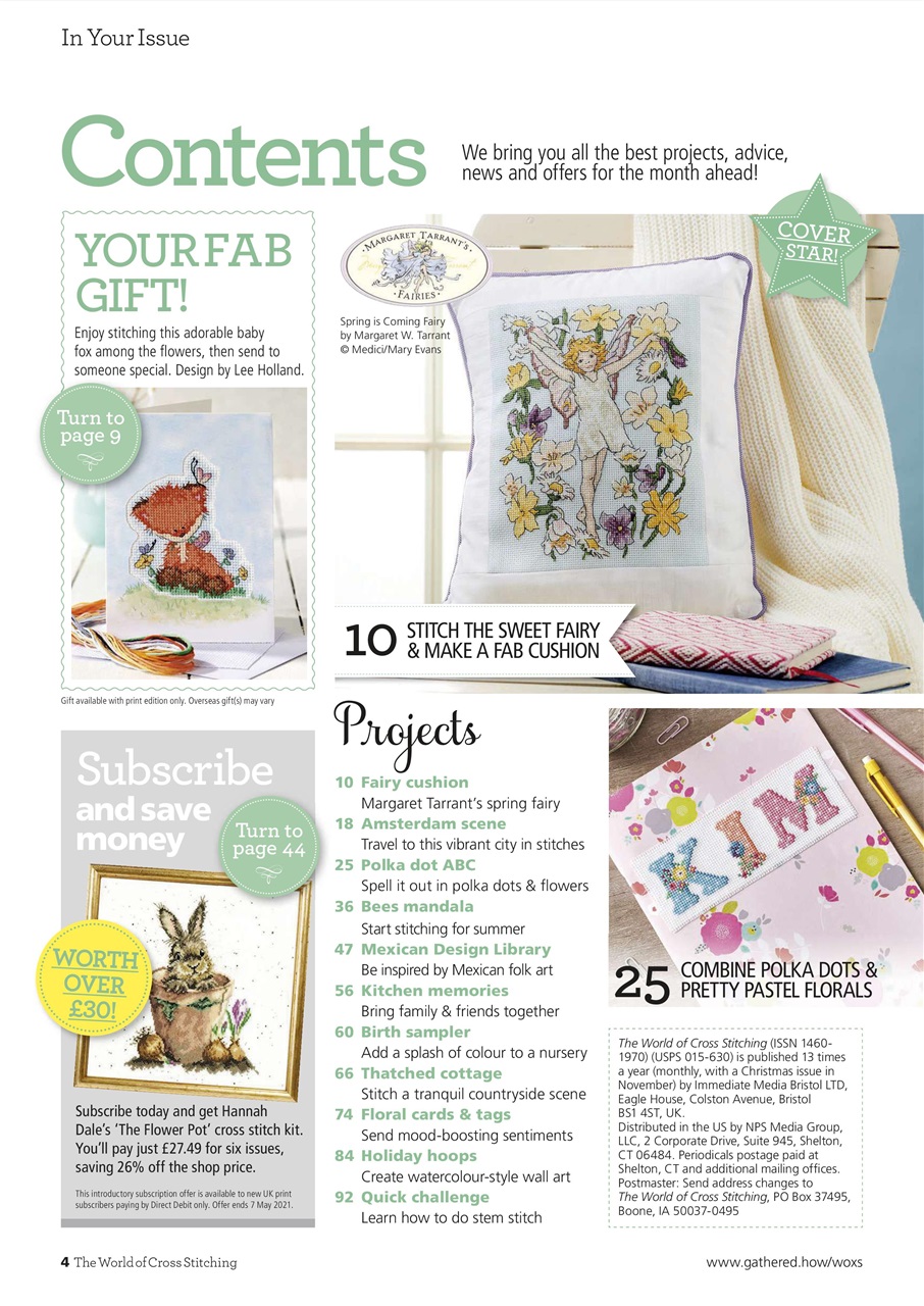The World of Cross Stitching Preview Pages