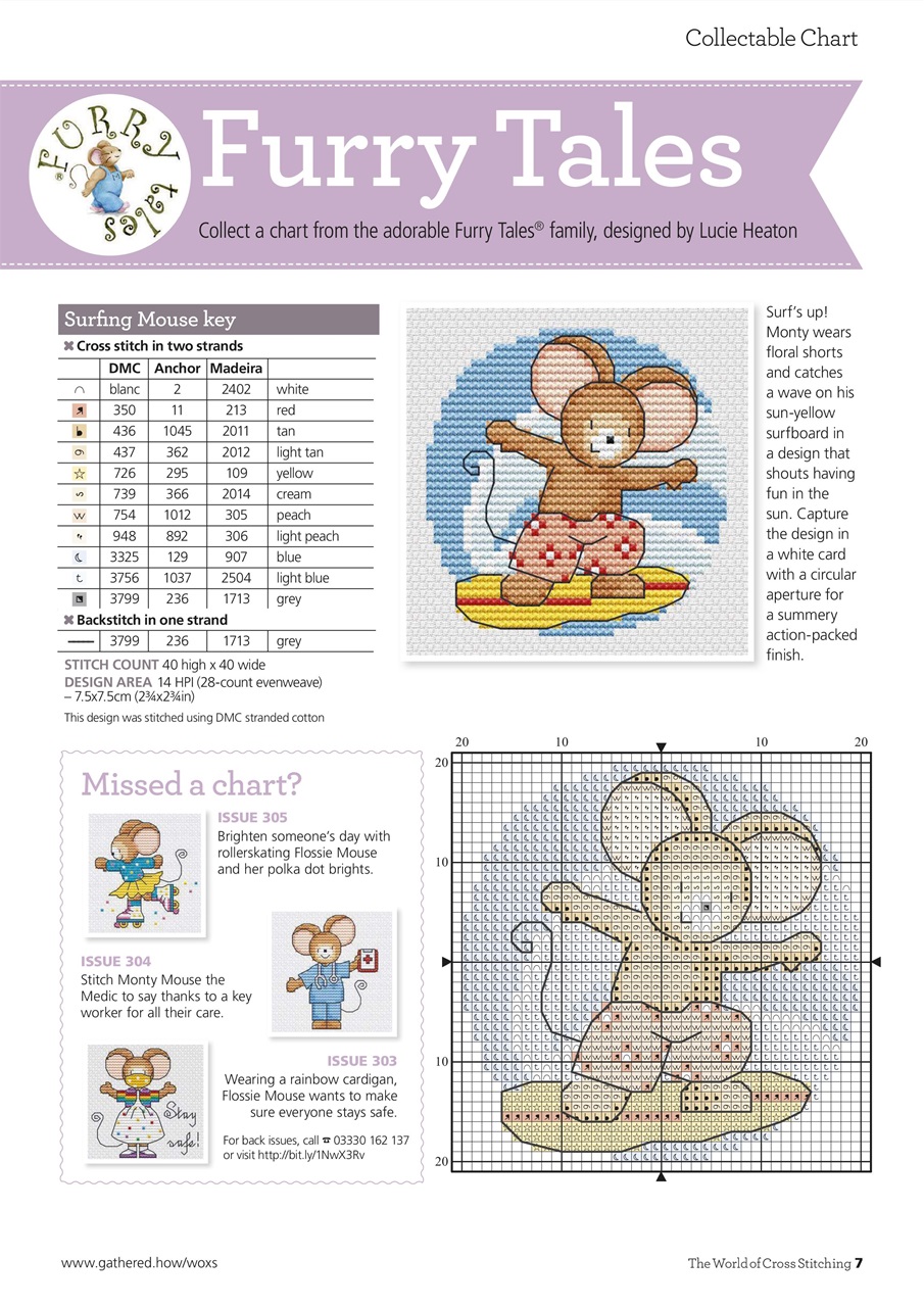 The World of Cross Stitching Preview Pages