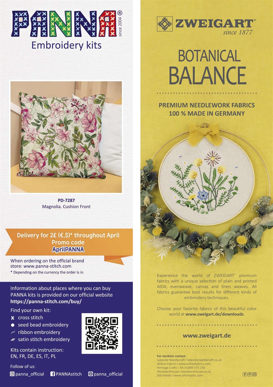 The World of Cross Stitching Preview Pages