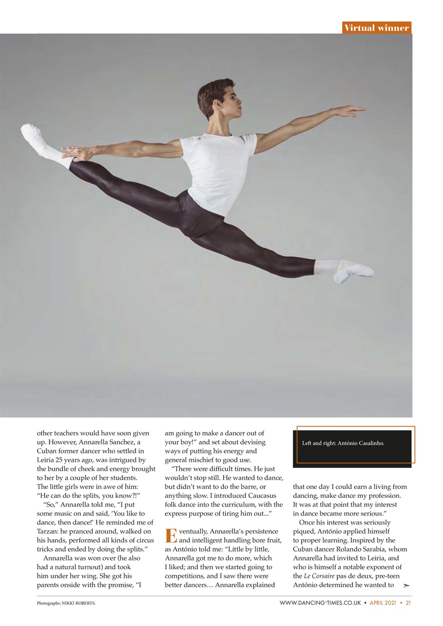 Dancing Times Preview Pages
