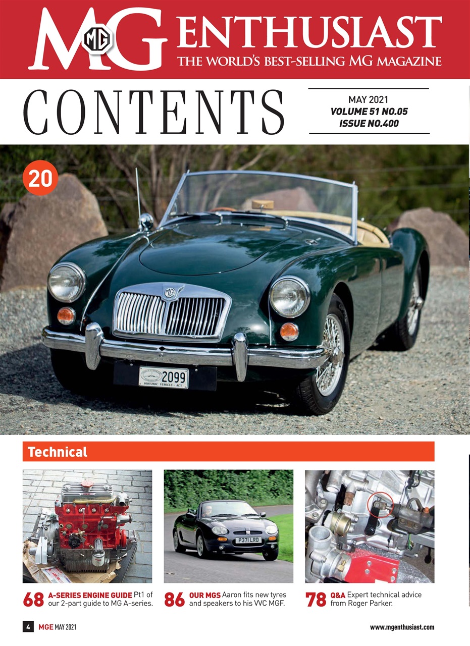 MG Enthusiast Preview Pages