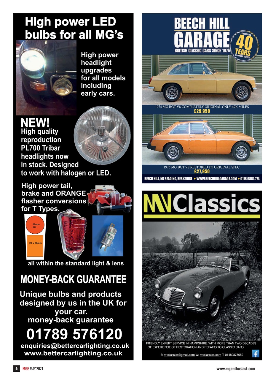 MG Enthusiast Preview Pages