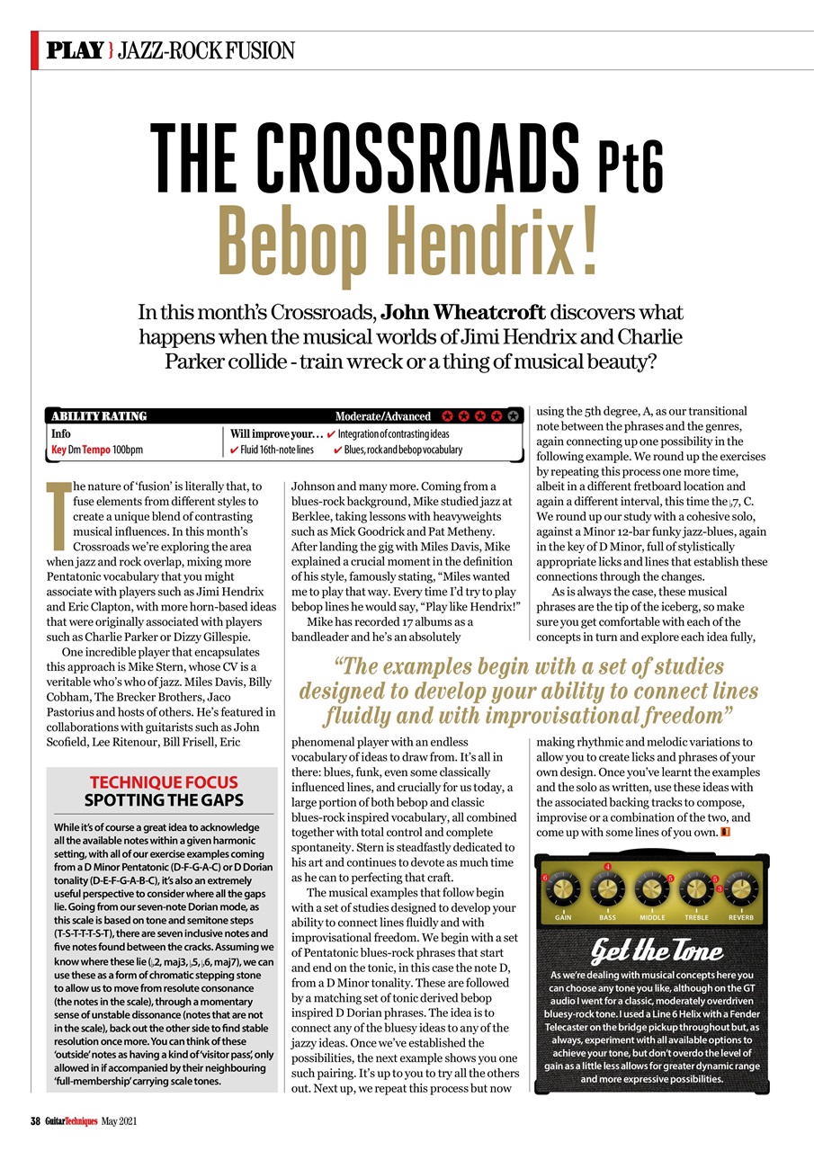 Guitar Techniques Preview Pages