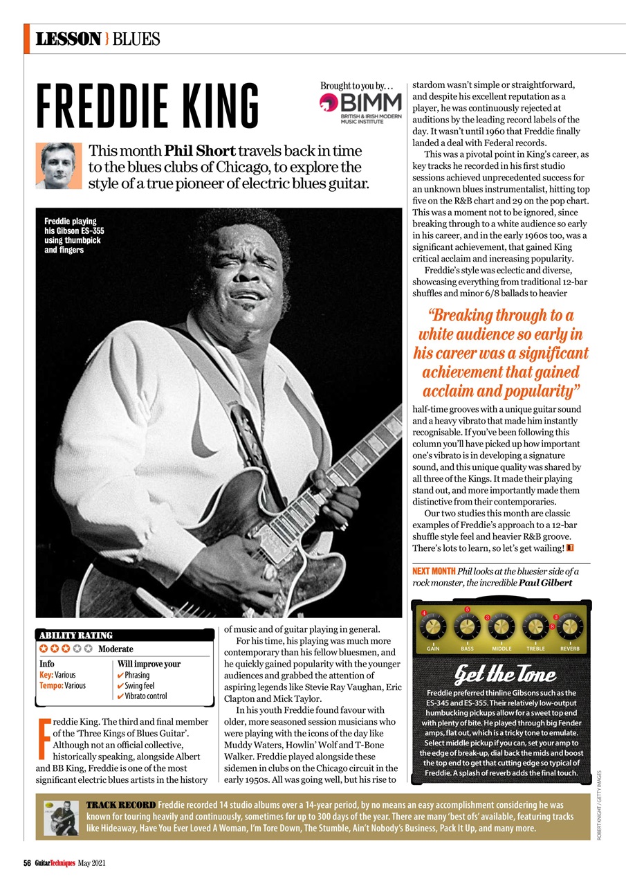 Guitar Techniques Preview Pages