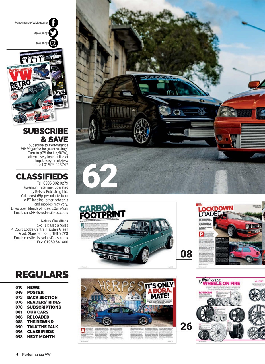 Performance VW Preview Pages