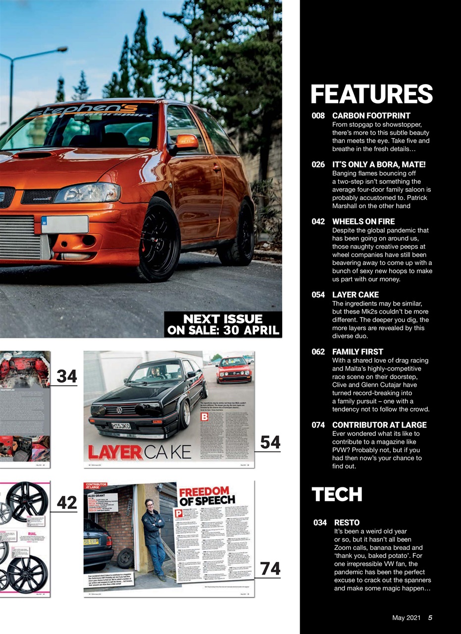 Performance VW Preview Pages