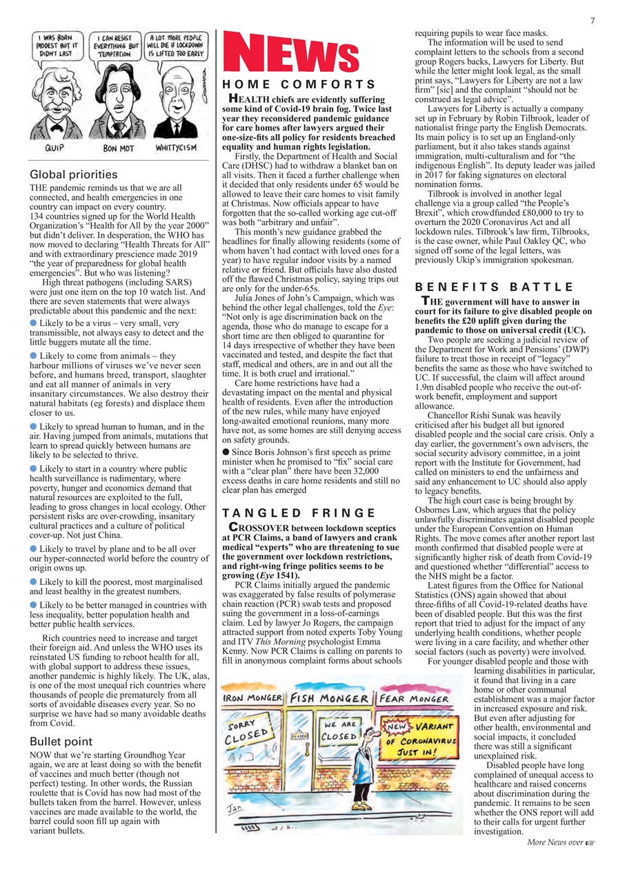 Private Eye Preview Pages