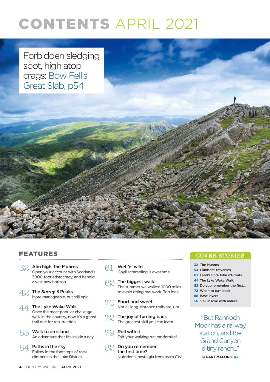 Country Walking Preview Pages