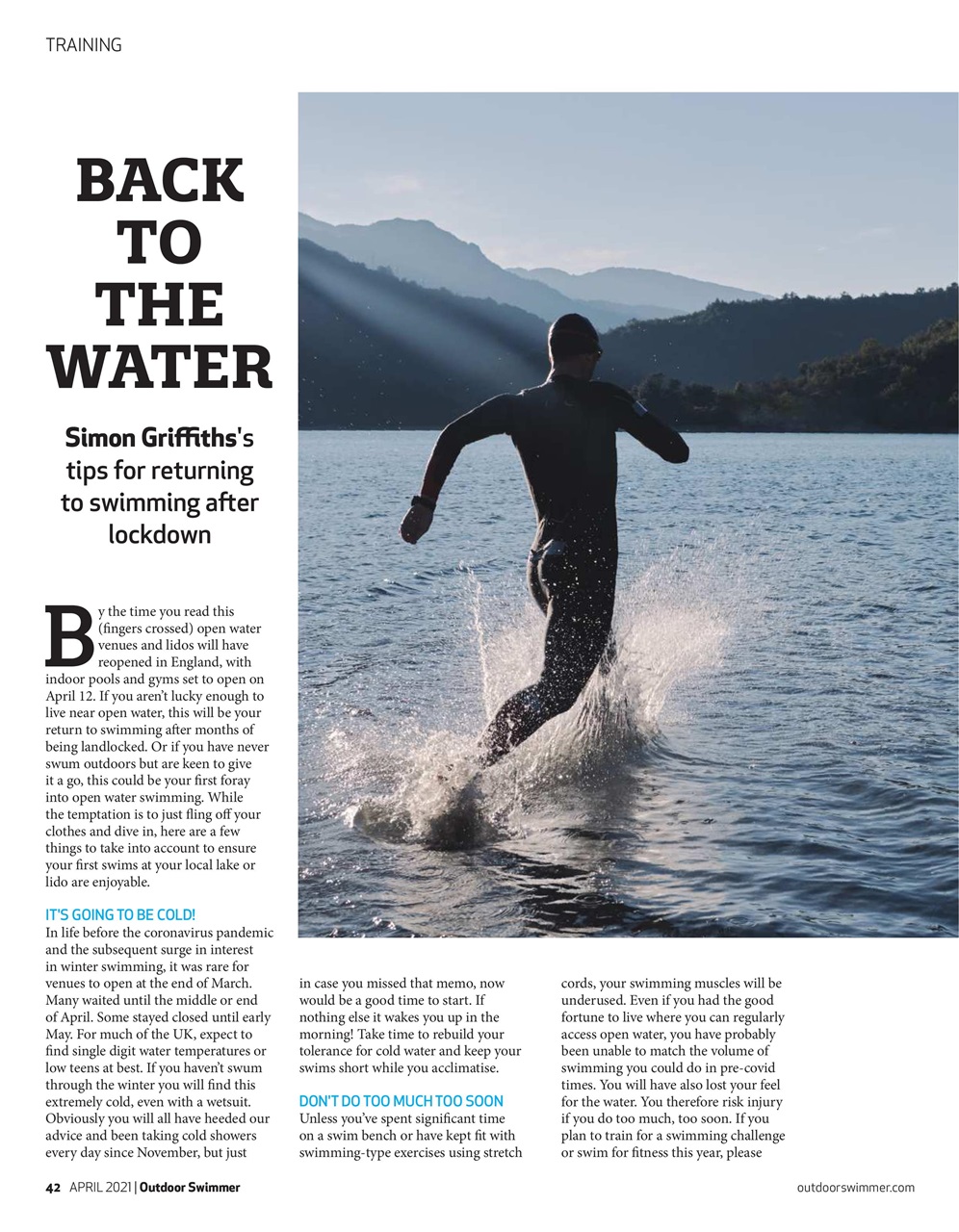 Outdoor Swimmer Preview Pages