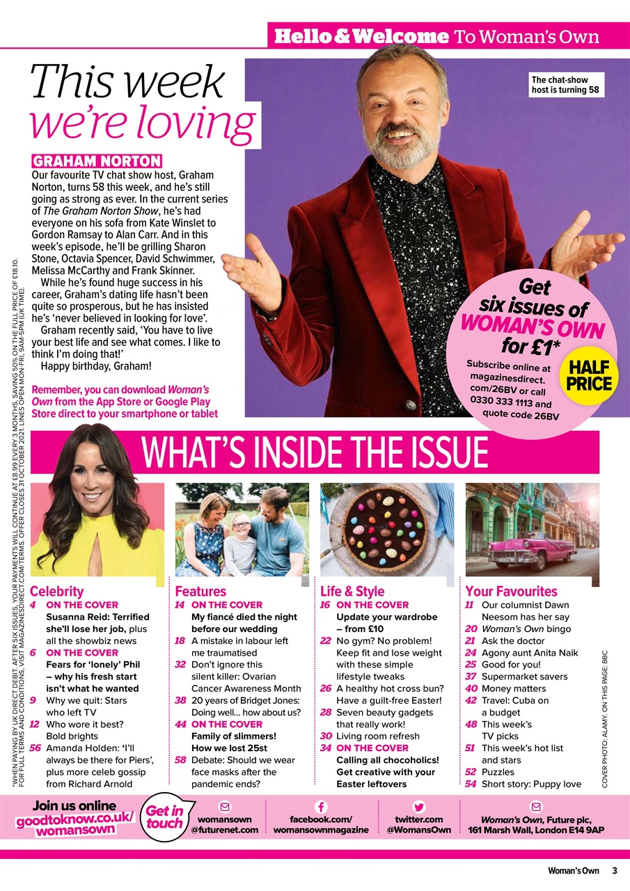 Woman's Own Preview Pages