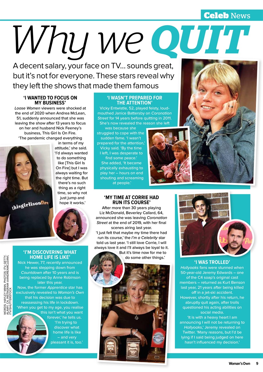 Woman's Own Preview Pages