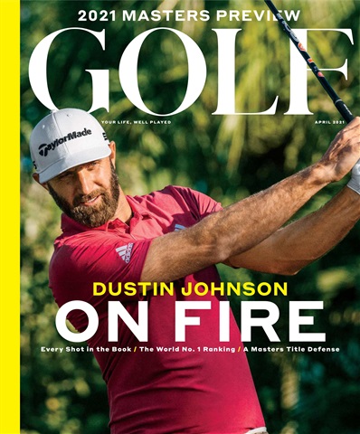 Golf Magazine issue April 2021