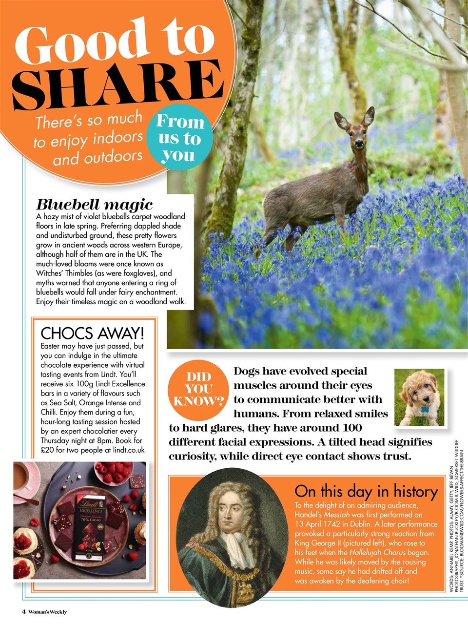 Woman's Weekly Preview Pages