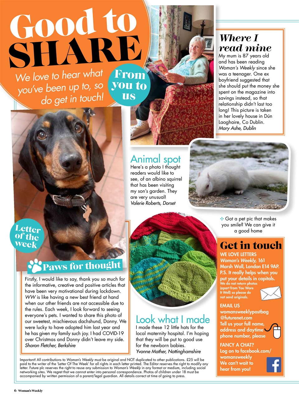 Woman's Weekly Preview Pages