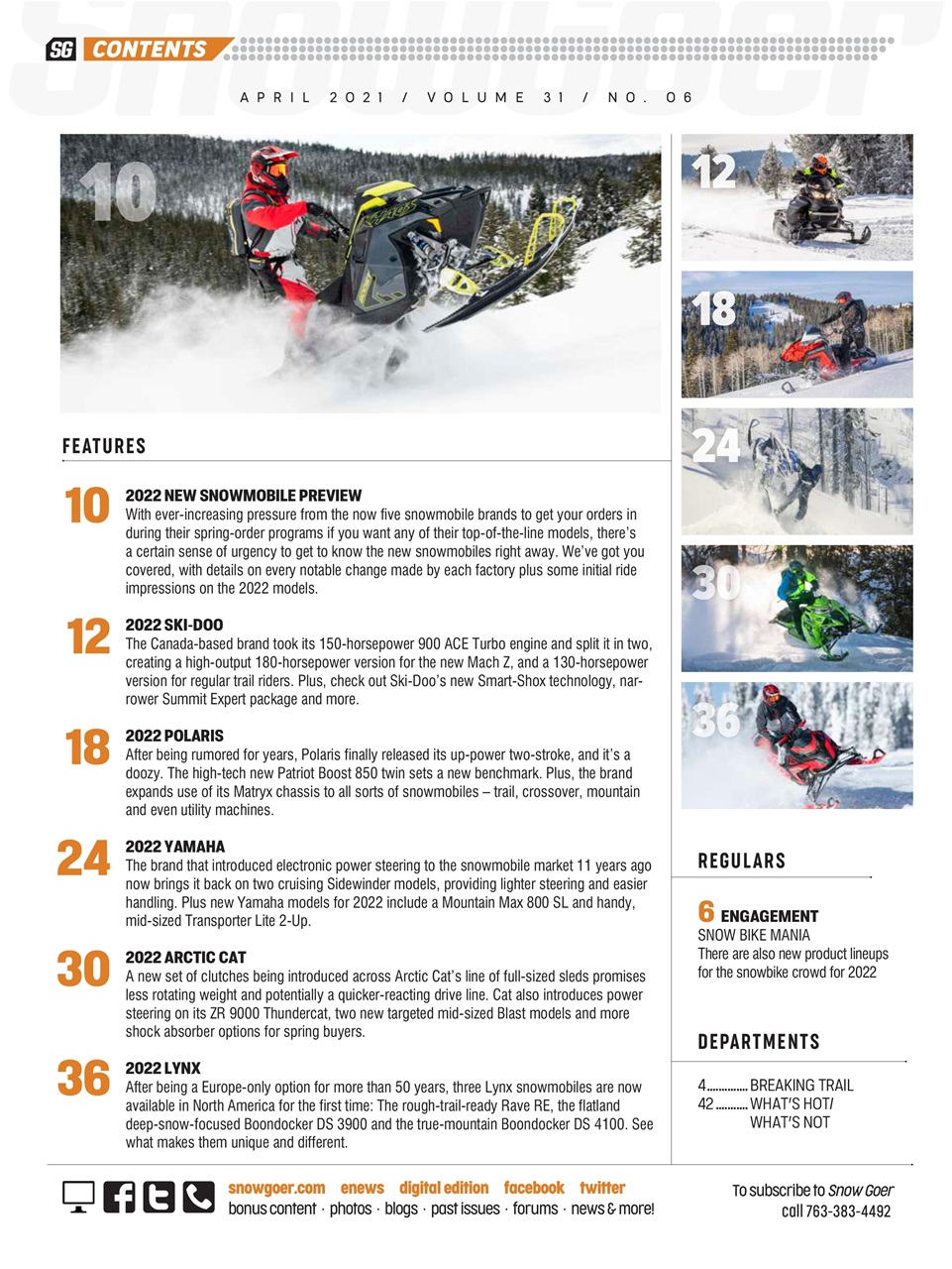 SnowGoer Preview Pages