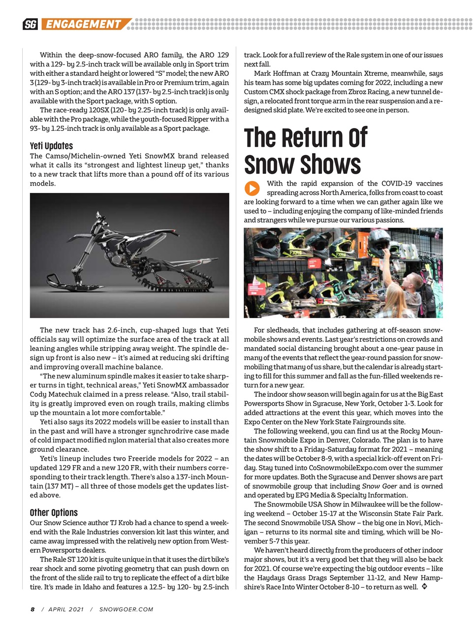 SnowGoer Preview Pages