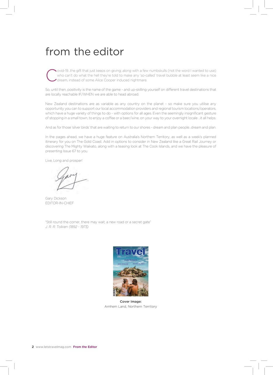 Let’s Travel Preview Pages