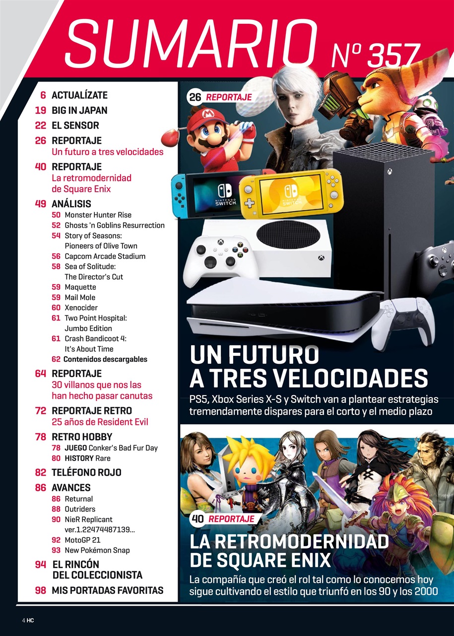 Hobby Consolas Preview Pages