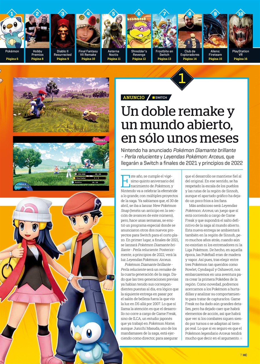 Hobby Consolas Preview Pages