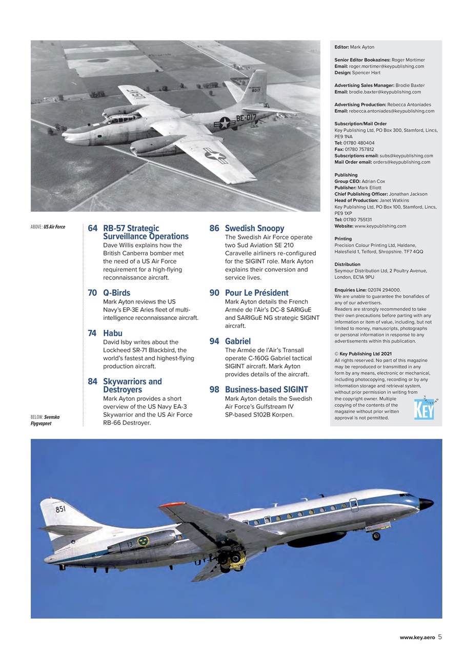 Combat Aircraft Journal Preview Pages