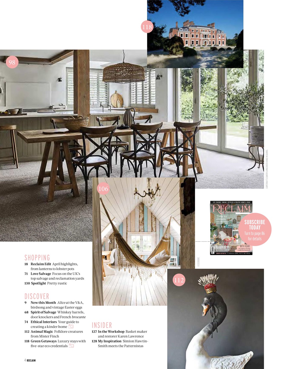 Reclaim Preview Pages