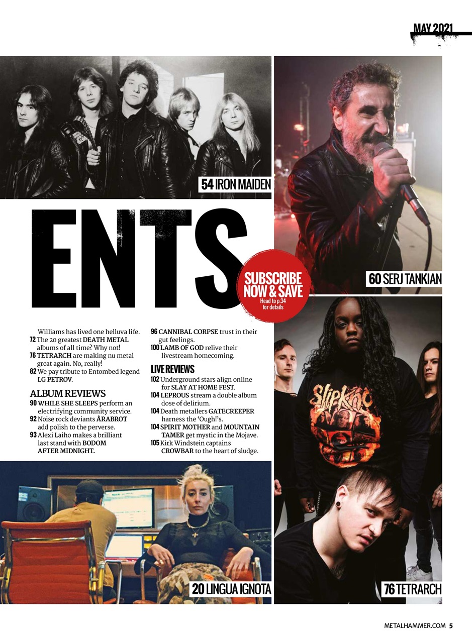 Metal Hammer Preview Pages