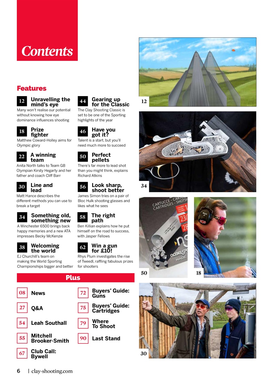 Clay Shooting Preview Pages