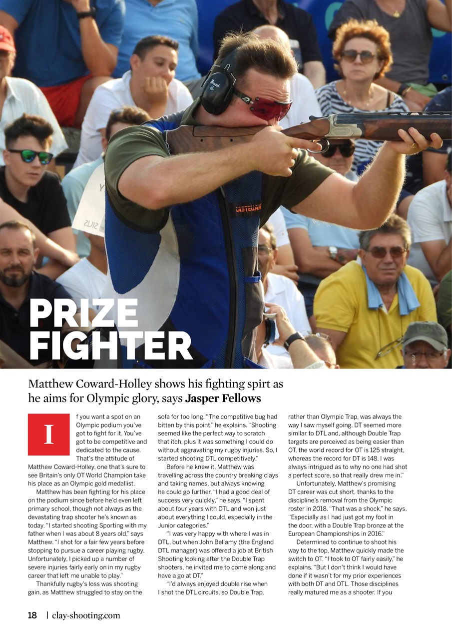 Clay Shooting Preview Pages