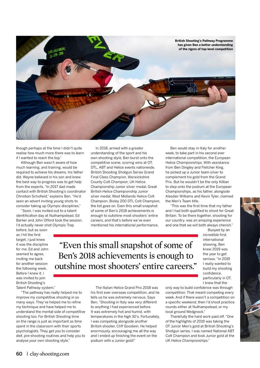 Clay Shooting Preview Pages