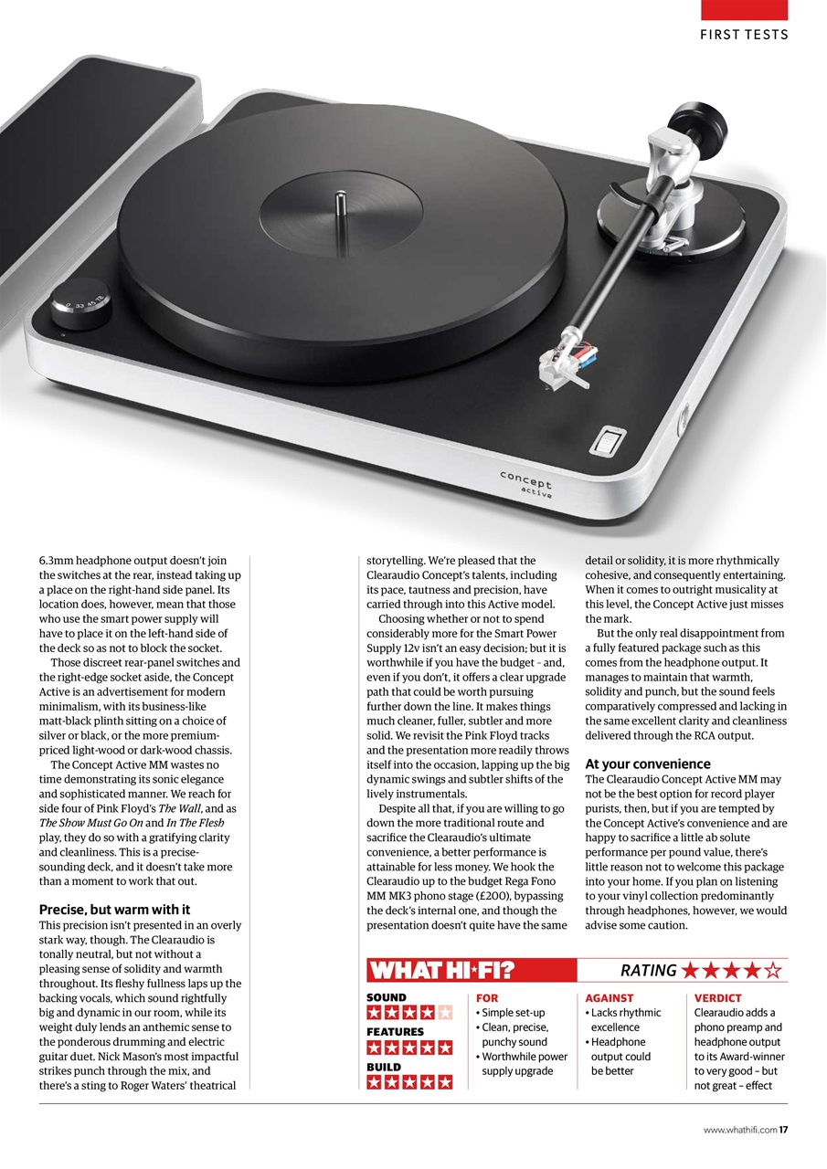 What HiFi Preview Pages