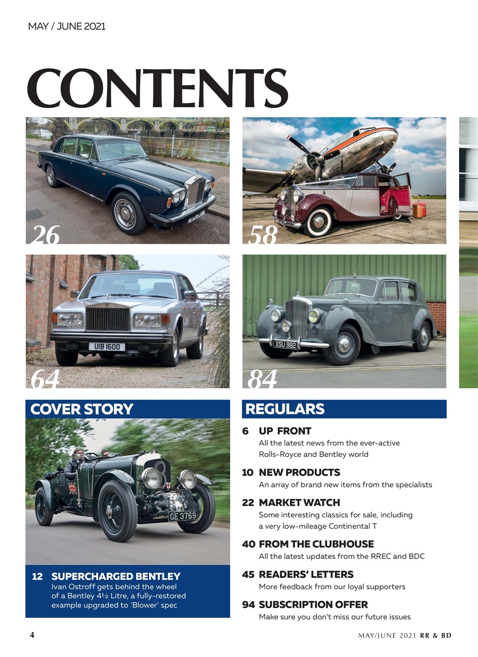 Rolls-Royce & Bentley Driver Preview Pages