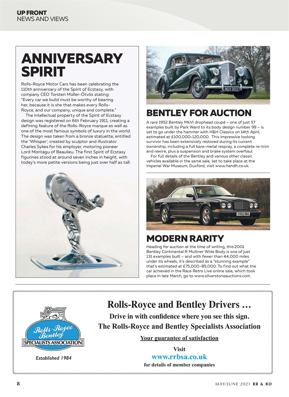 Rolls-Royce & Bentley Driver Preview Pages