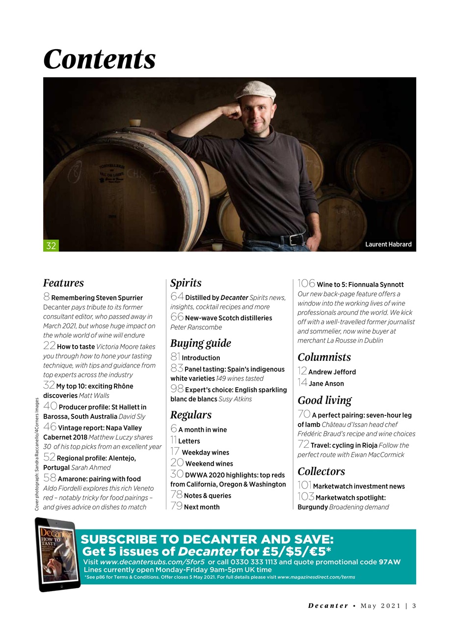 Decanter Preview Pages