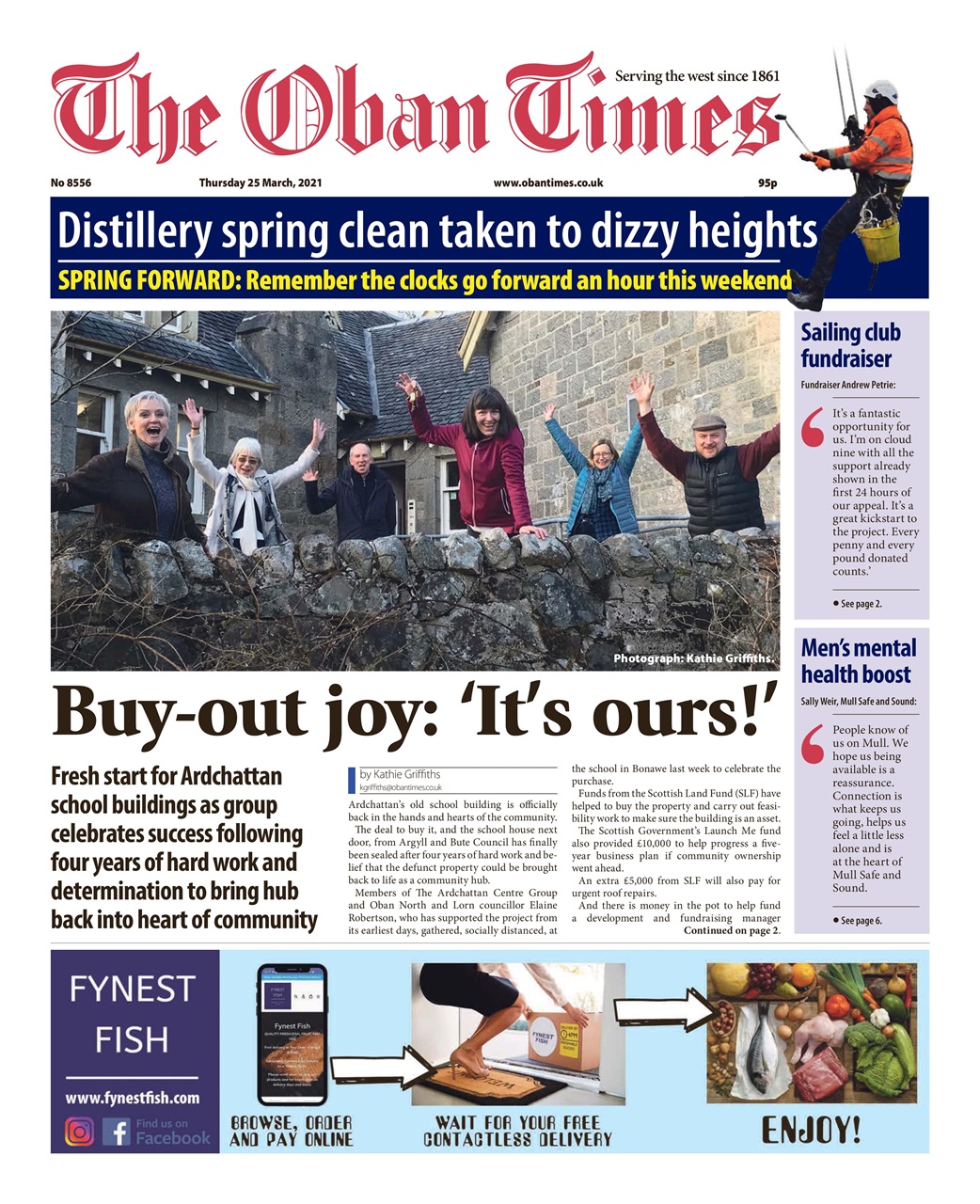 The Oban Times & Lochaber Times Preview Pages