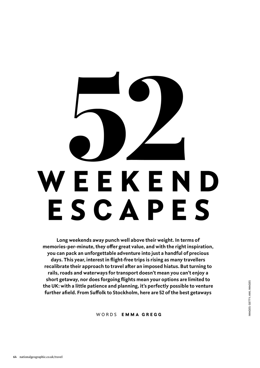 National Geographic Traveller UK Preview Pages