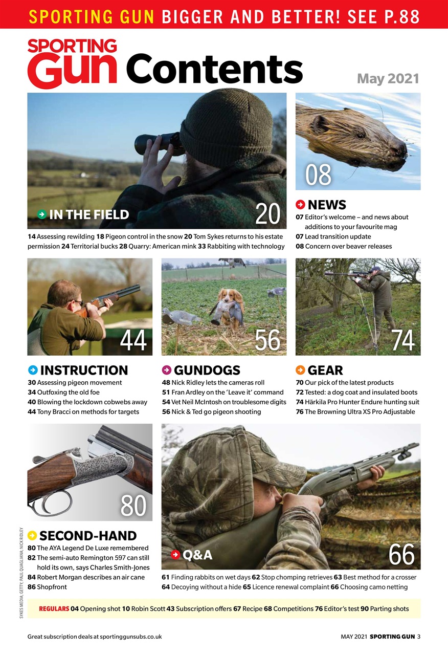 Sporting Gun Preview Pages
