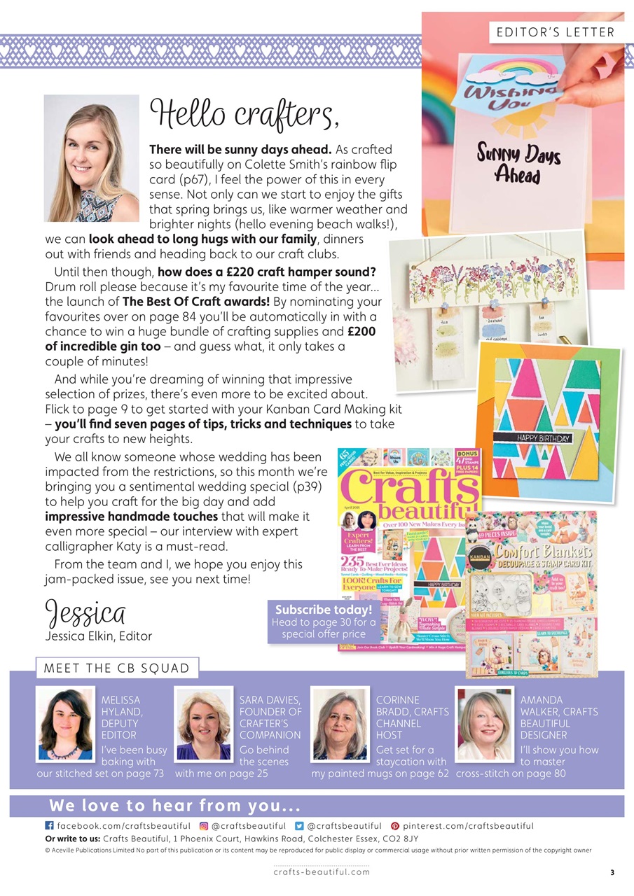 Crafts Beautiful Preview Pages