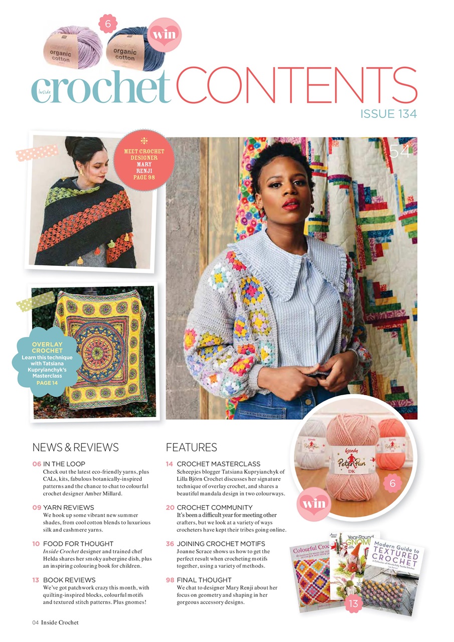 Inside Crochet Preview Pages