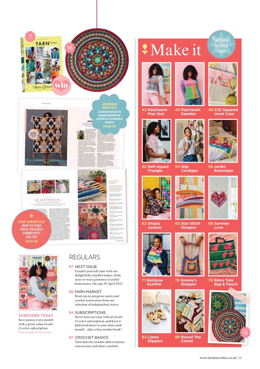 Inside Crochet Preview Pages